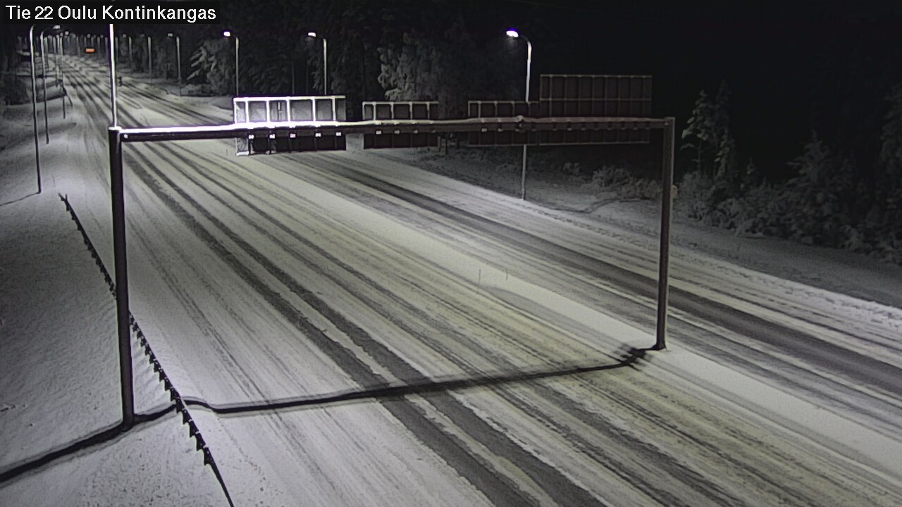 Kelikamerat Kuva Tie 22 Oulu Kaukovainio, Oulu, Pohjois-Pohjanmaa