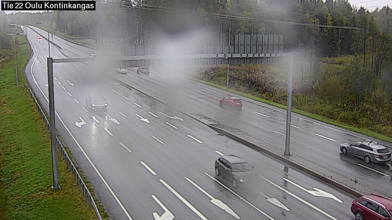 Weather Camera Image Road 22 Oulu Kaukovainio, Oulu, Pohjois-Pohjanmaa