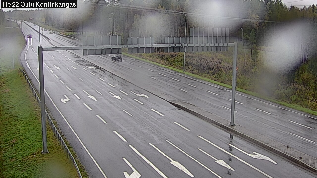 Weather Camera Image Road 22 Oulu Kaukovainio, Oulu, Pohjois-Pohjanmaa
