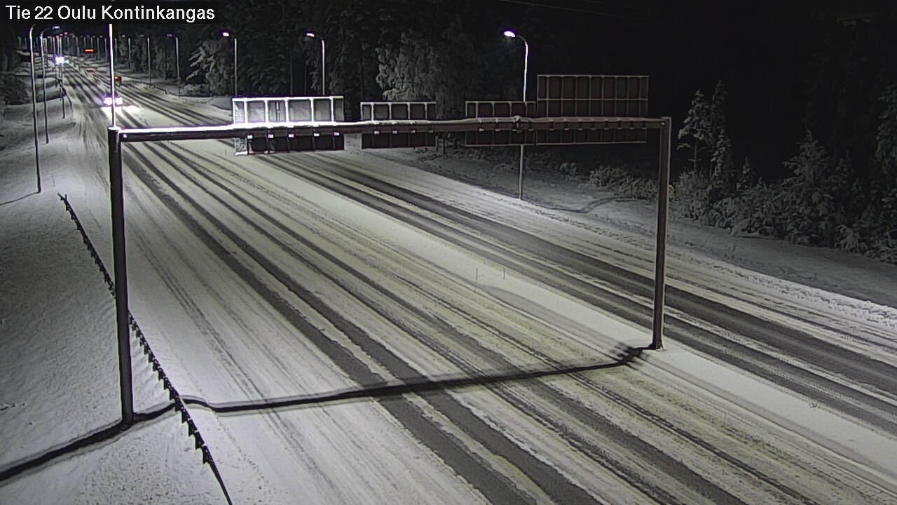 Kelikamerat Kuva Tie 22 Oulu Kaukovainio, Oulu, Pohjois-Pohjanmaa