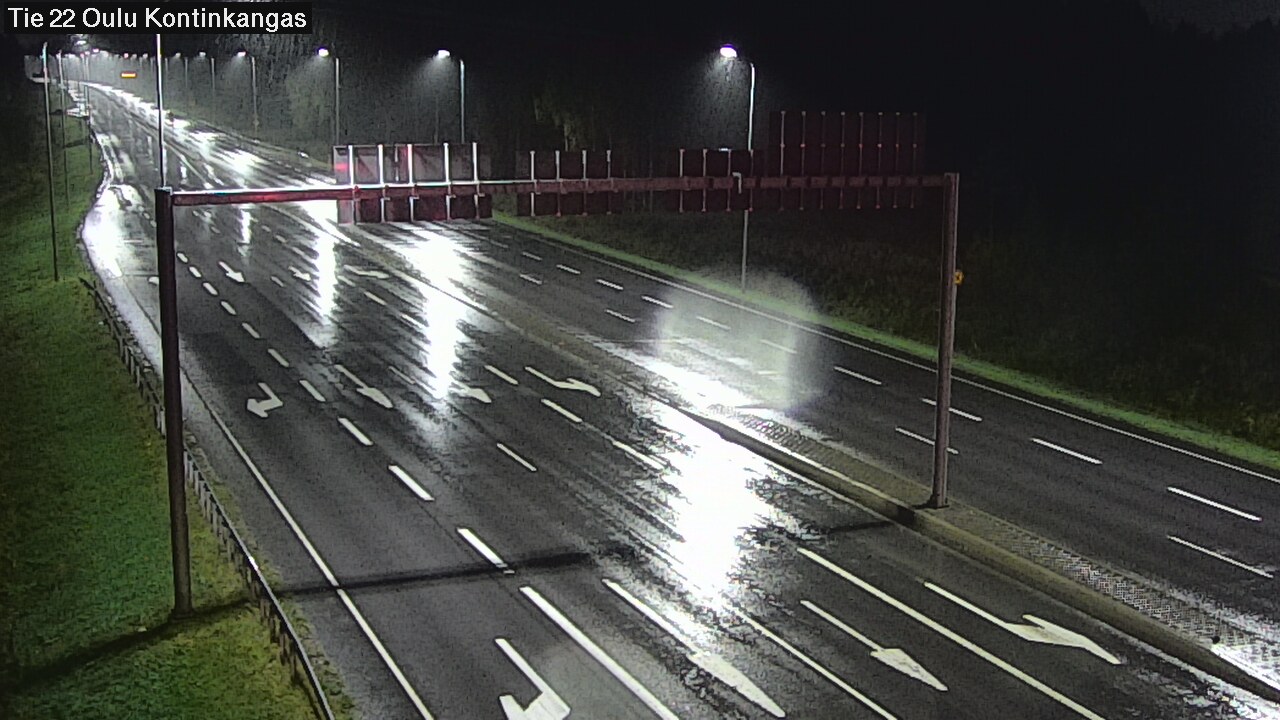 Weather Camera Image Road 22 Oulu Kaukovainio, Oulu, Pohjois-Pohjanmaa