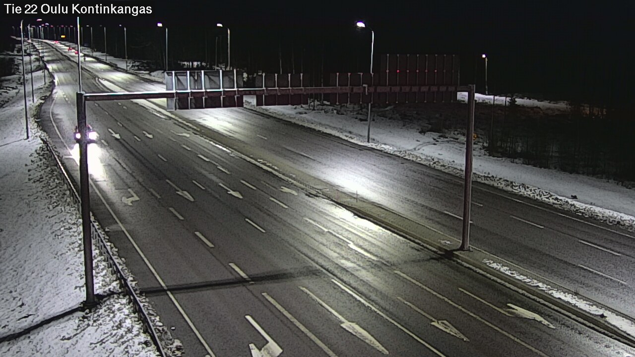 Kelikamerat Kuva Tie 22 Oulu Kaukovainio, Oulu, Pohjois-Pohjanmaa