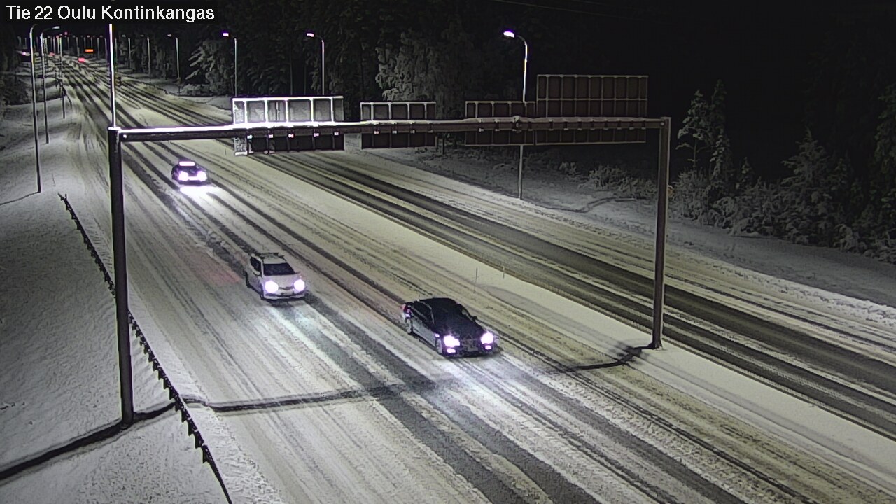 Kelikamerat Kuva Tie 22 Oulu Kaukovainio, Oulu, Pohjois-Pohjanmaa