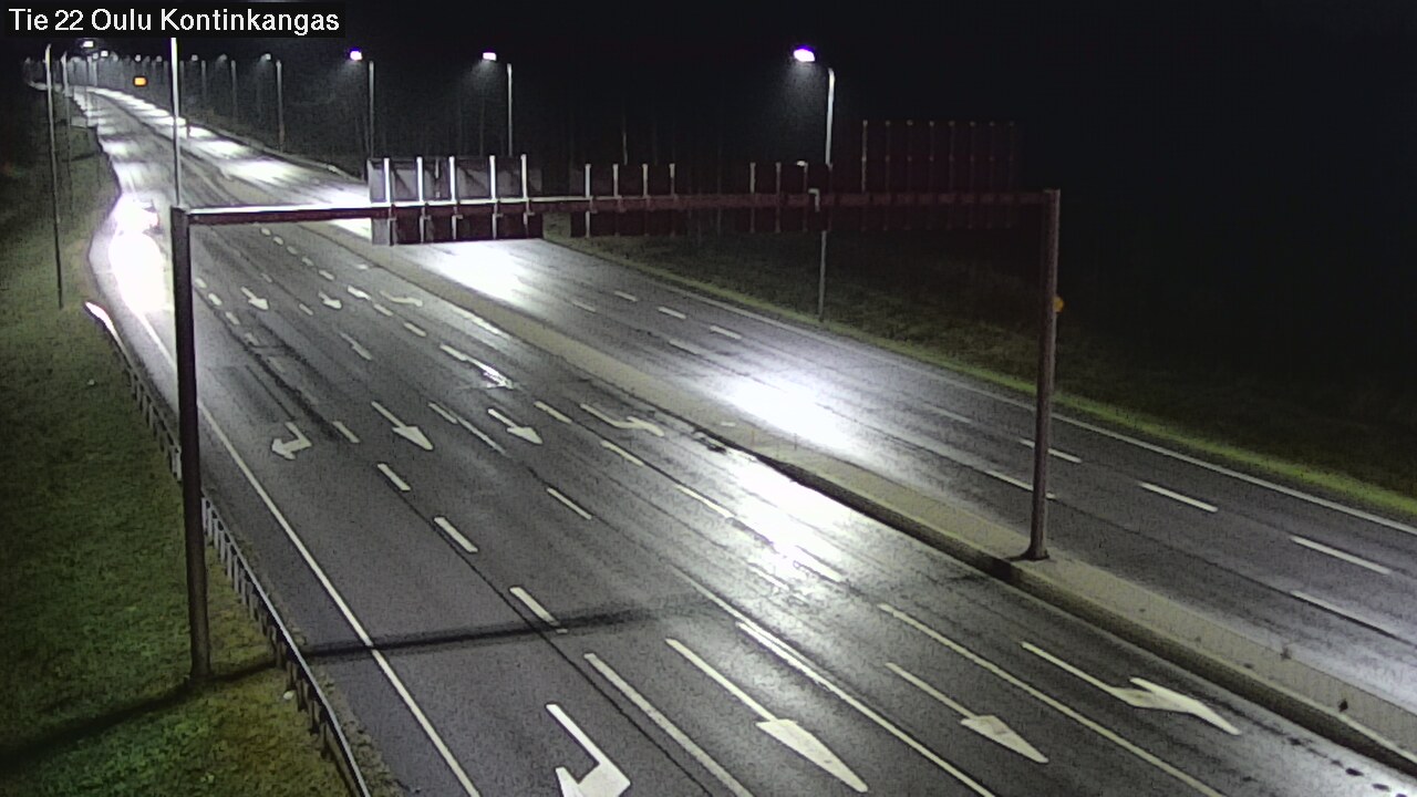 Kelikamerat Kuva Tie 22 Oulu Kaukovainio, Oulu, Pohjois-Pohjanmaa