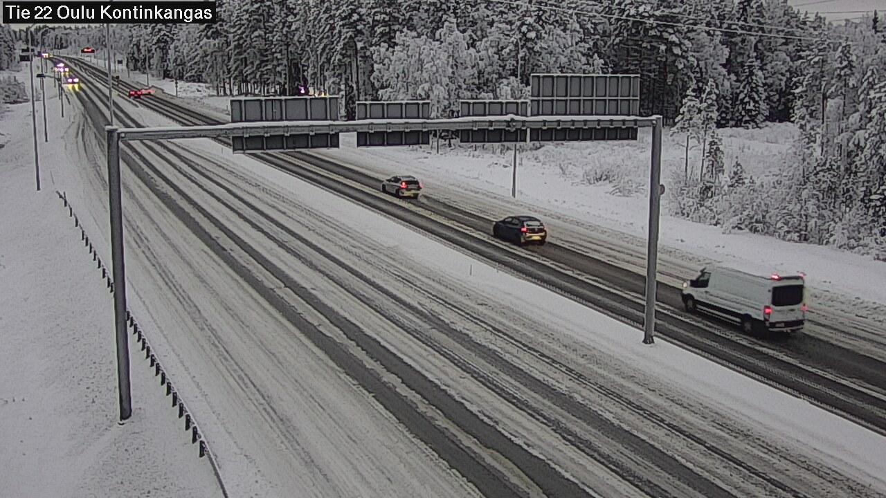 Kelikamerat Kuva Tie 22 Oulu Kaukovainio, Oulu, Pohjois-Pohjanmaa