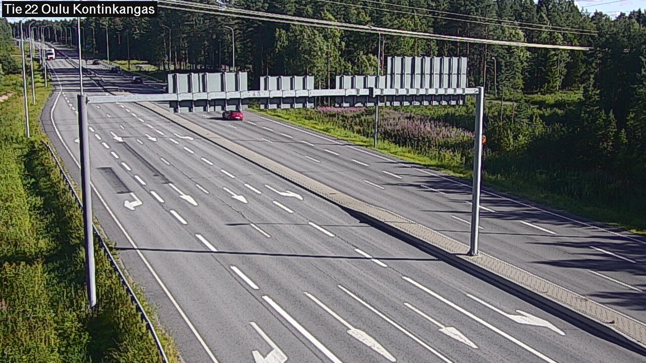 Kelikamerat Kuva Tie 22 Oulu Kaukovainio, Oulu, Pohjois-Pohjanmaa