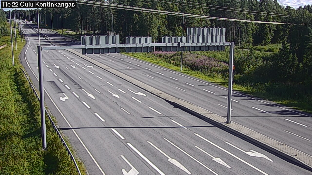 Kelikamerat Kuva Tie 22 Oulu Kaukovainio, Oulu, Pohjois-Pohjanmaa