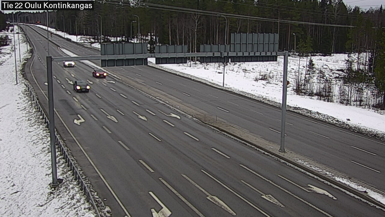 Kelikamerat Kuva Tie 22 Oulu Kaukovainio, Oulu, Pohjois-Pohjanmaa