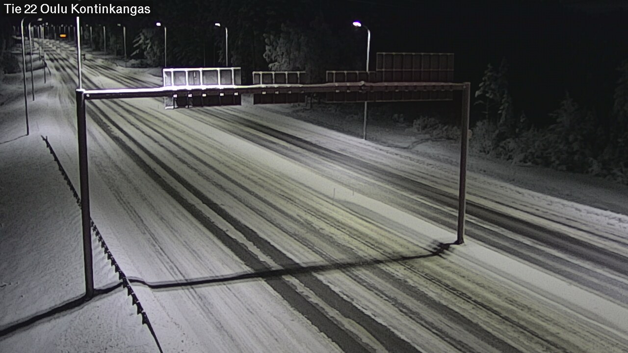 Kelikamerat Kuva Tie 22 Oulu Kaukovainio, Oulu, Pohjois-Pohjanmaa