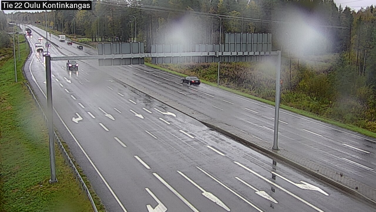 Weather Camera Image Road 22 Oulu Kaukovainio, Oulu, Pohjois-Pohjanmaa