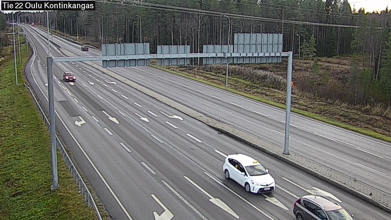 Kelikamerat Kuva Tie 22 Oulu Kaukovainio, Oulu, Pohjois-Pohjanmaa