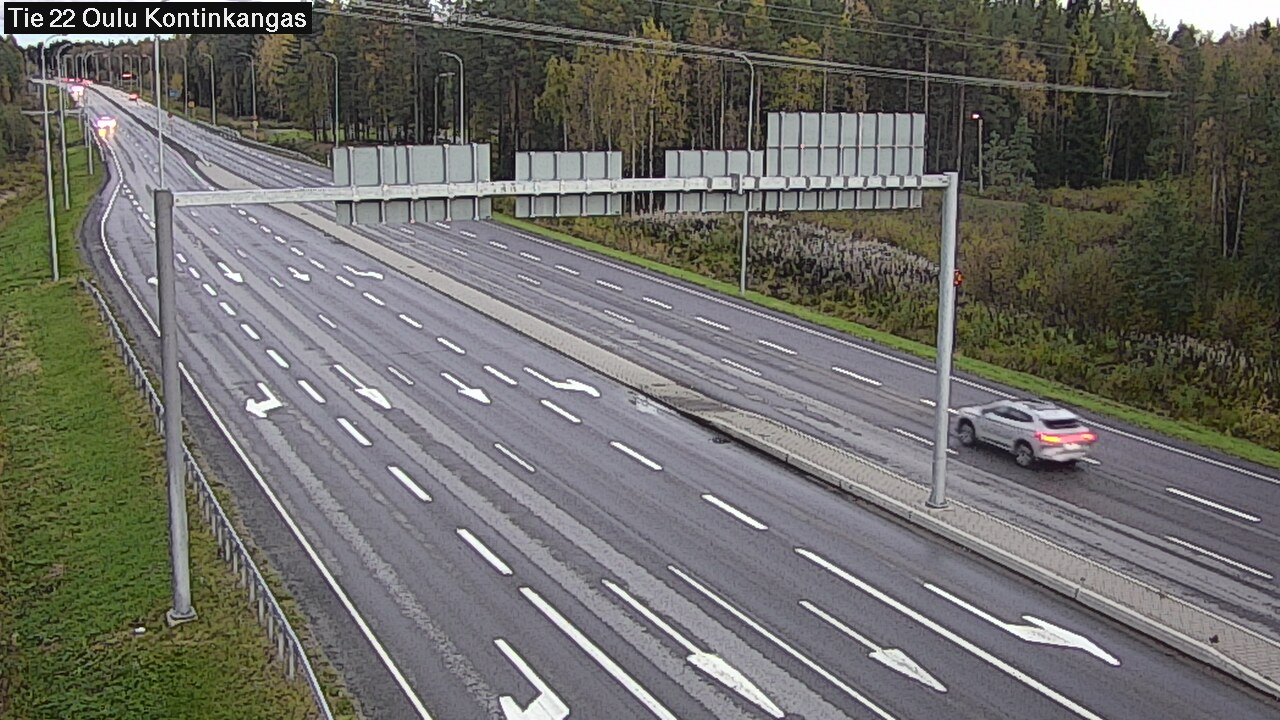 Weather Camera Image Road 22 Oulu Kaukovainio, Oulu, Pohjois-Pohjanmaa