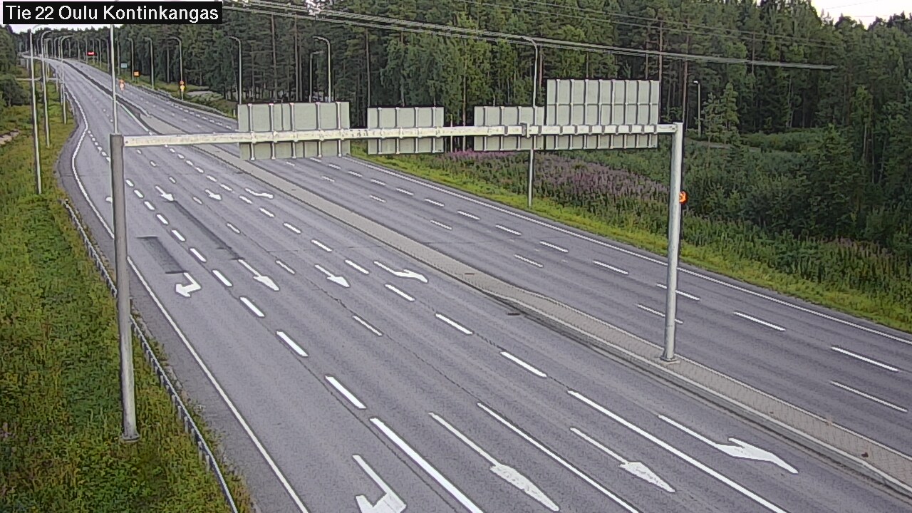 Kelikamerat Kuva Tie 22 Oulu Kaukovainio, Oulu, Pohjois-Pohjanmaa