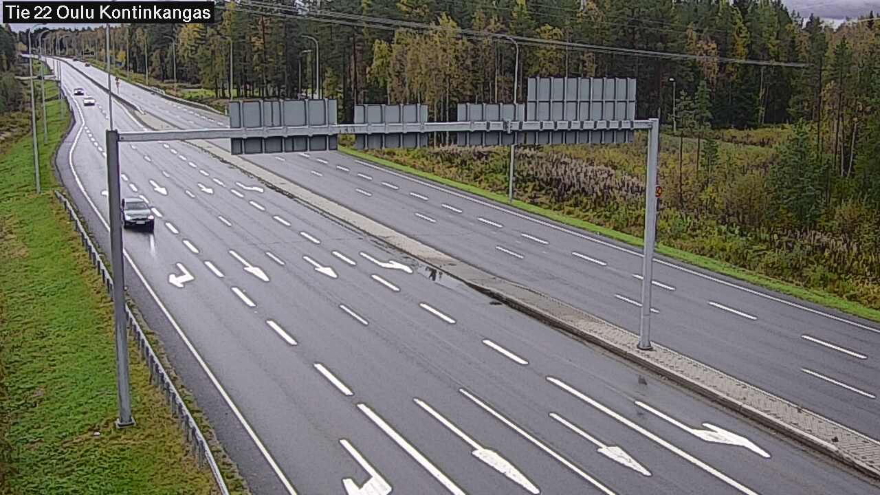 Kelikamerat Kuva Tie 22 Oulu Kaukovainio, Oulu, Pohjois-Pohjanmaa