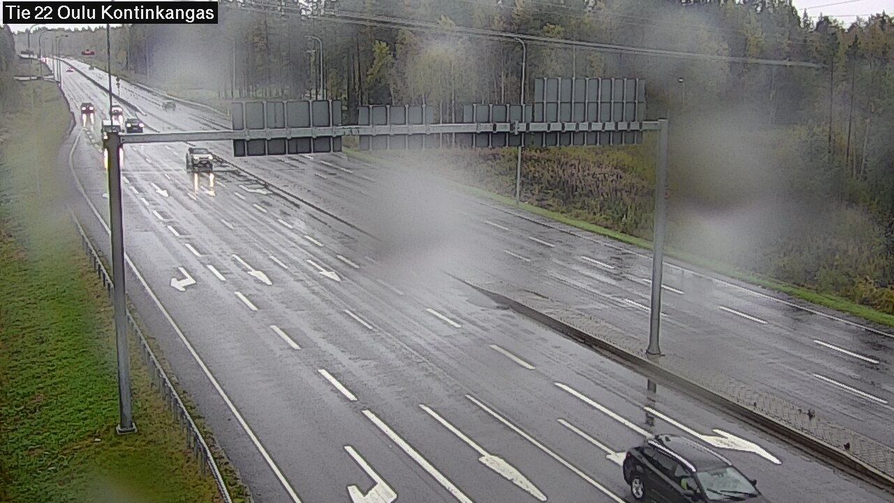 Weather Camera Image Road 22 Oulu Kaukovainio, Oulu, Pohjois-Pohjanmaa