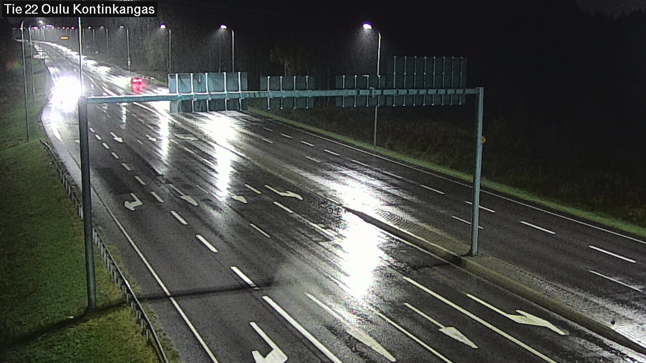 Weather Camera Image Road 22 Oulu Kaukovainio, Oulu, Pohjois-Pohjanmaa