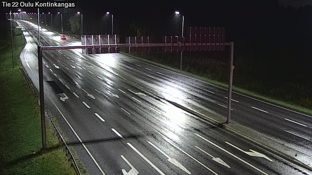 Weather Camera Image Road 22 Oulu Kaukovainio, Oulu, Pohjois-Pohjanmaa