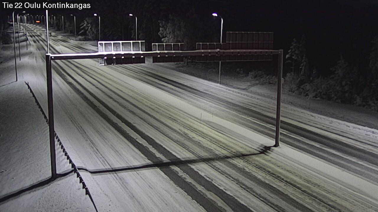 Kelikamerat Kuva Tie 22 Oulu Kaukovainio, Oulu, Pohjois-Pohjanmaa