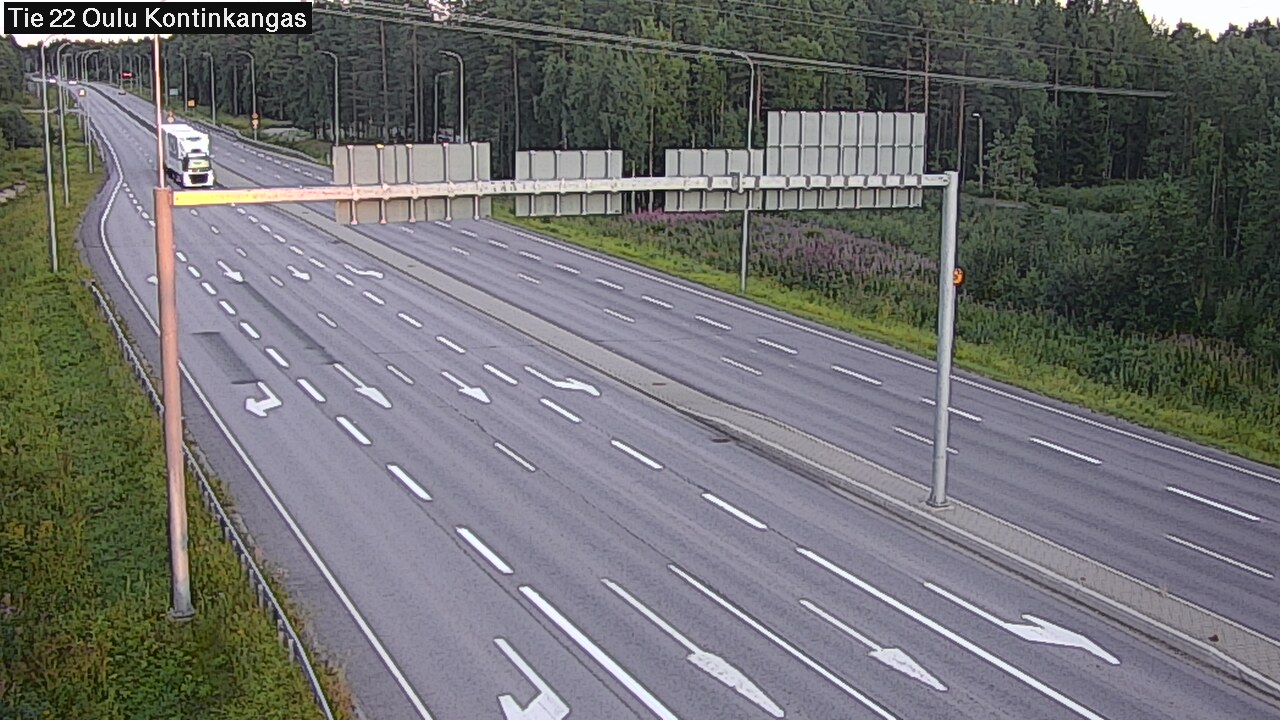Kelikamerat Kuva Tie 22 Oulu Kaukovainio, Oulu, Pohjois-Pohjanmaa