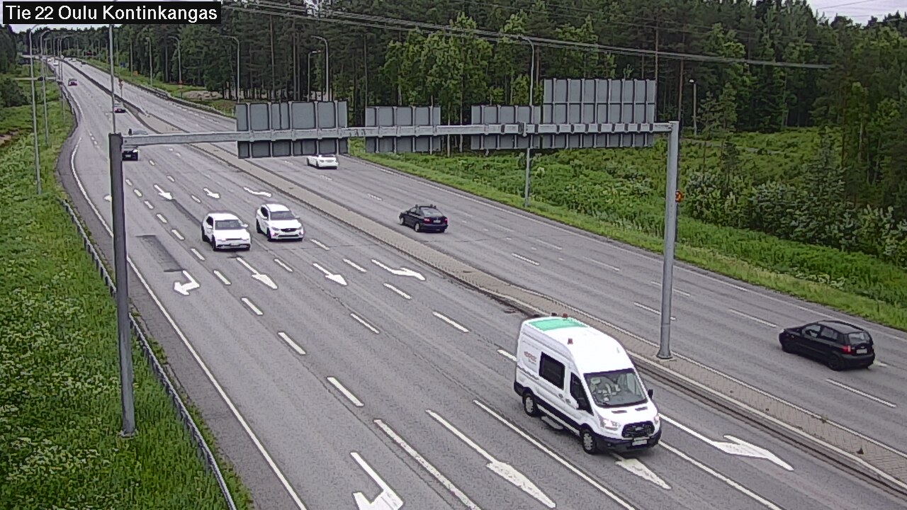 Weather Camera Image Road 22 Oulu Kaukovainio, Oulu, Pohjois-Pohjanmaa