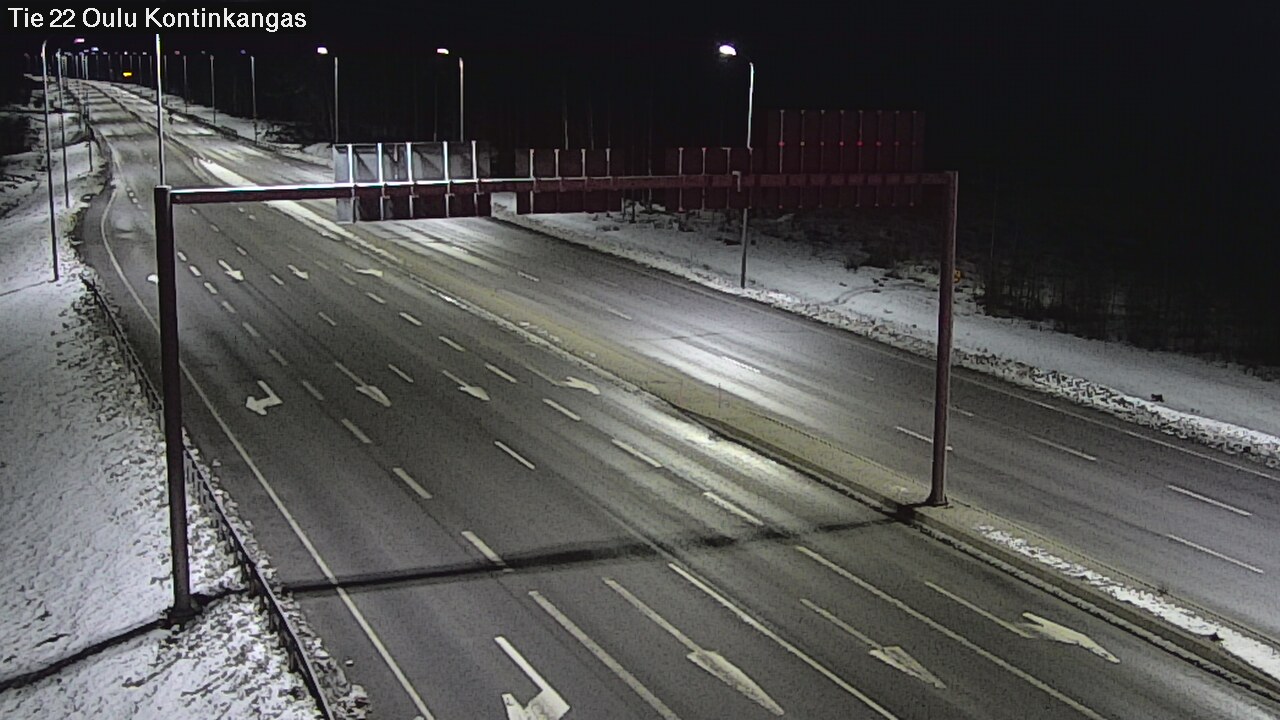 Kelikamerat Kuva Tie 22 Oulu Kaukovainio, Oulu, Pohjois-Pohjanmaa