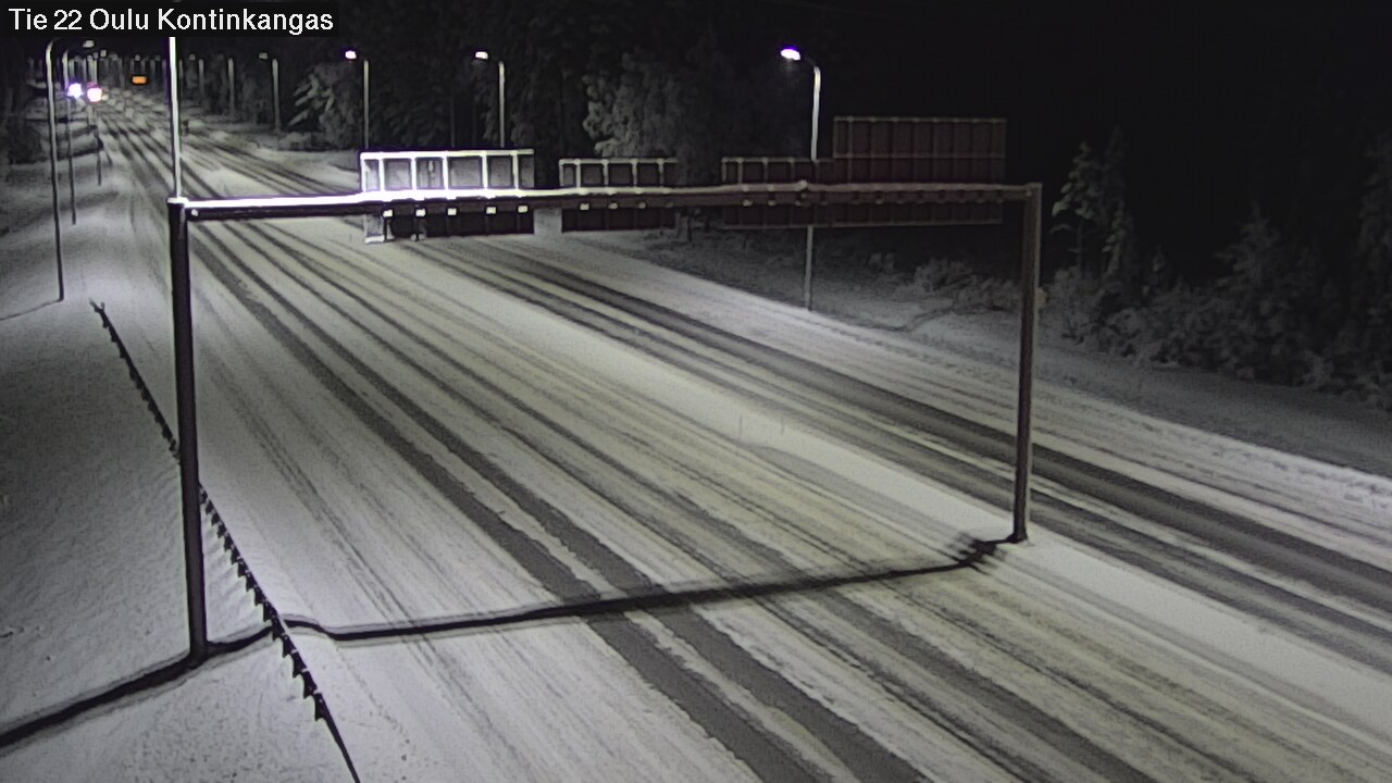 Kelikamerat Kuva Tie 22 Oulu Kaukovainio, Oulu, Pohjois-Pohjanmaa