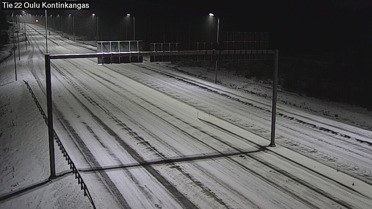 Kelikamerat Kuva Tie 22 Oulu Kaukovainio, Oulu, Pohjois-Pohjanmaa