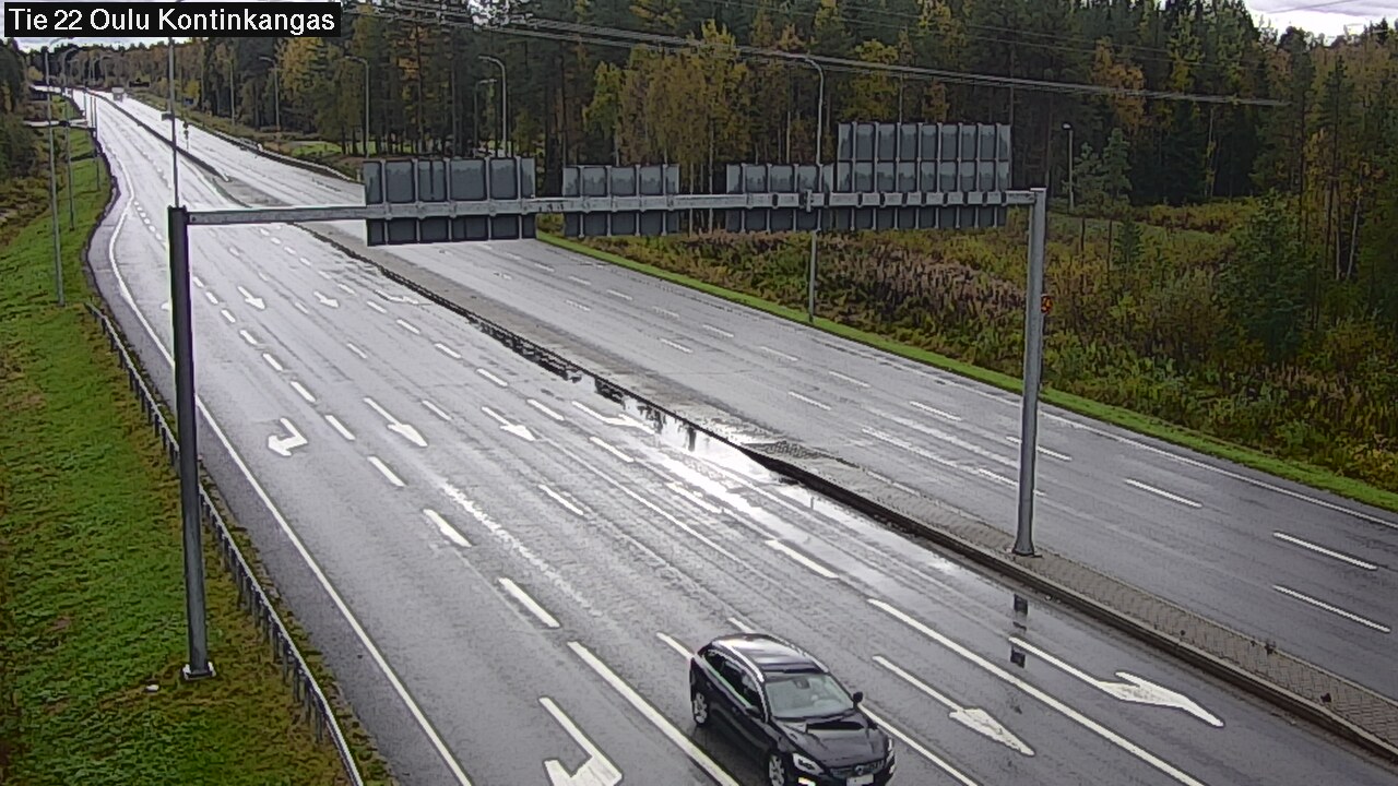 Weather Camera Image Road 22 Oulu Kaukovainio, Oulu, Pohjois-Pohjanmaa