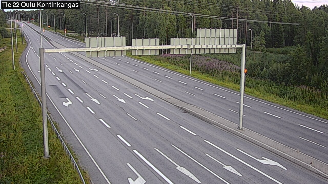 Kelikamerat Kuva Tie 22 Oulu Kaukovainio, Oulu, Pohjois-Pohjanmaa