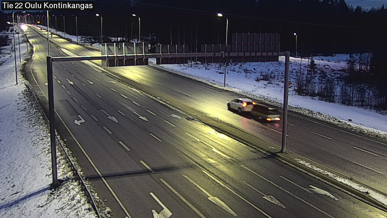 Kelikamerat Kuva Tie 22 Oulu Kaukovainio, Oulu, Pohjois-Pohjanmaa