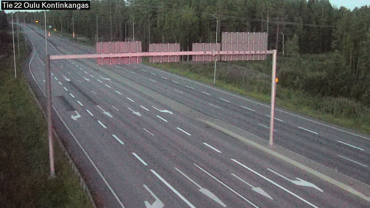 Kelikamerat Kuva Tie 22 Oulu Kaukovainio, Oulu, Pohjois-Pohjanmaa