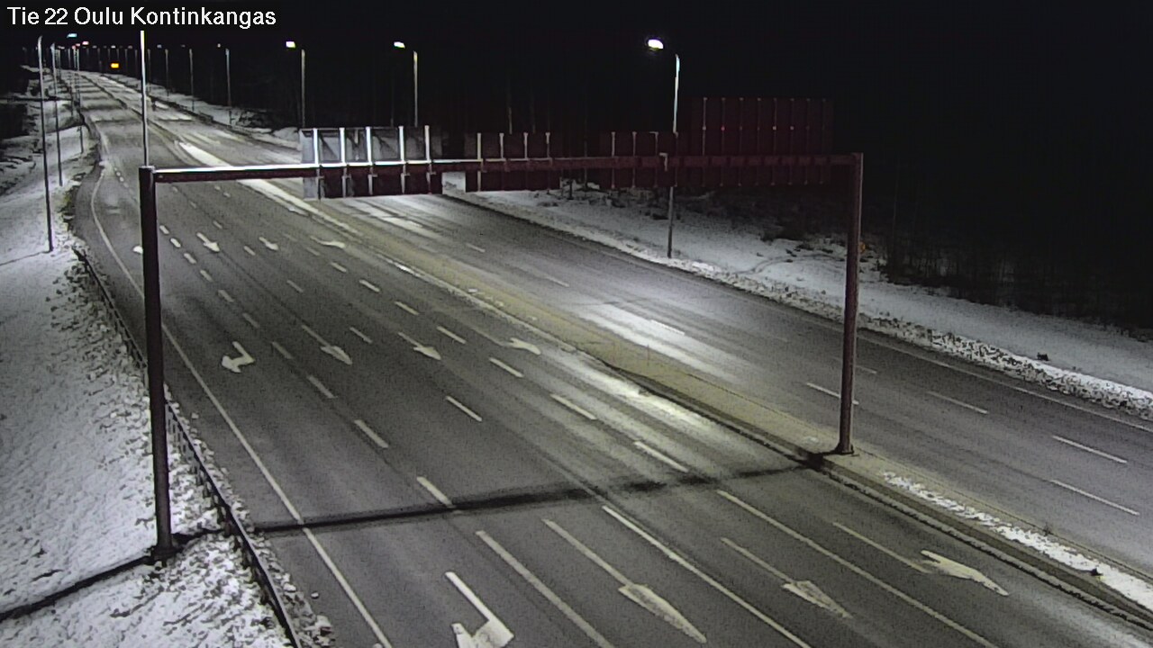 Kelikamerat Kuva Tie 22 Oulu Kaukovainio, Oulu, Pohjois-Pohjanmaa