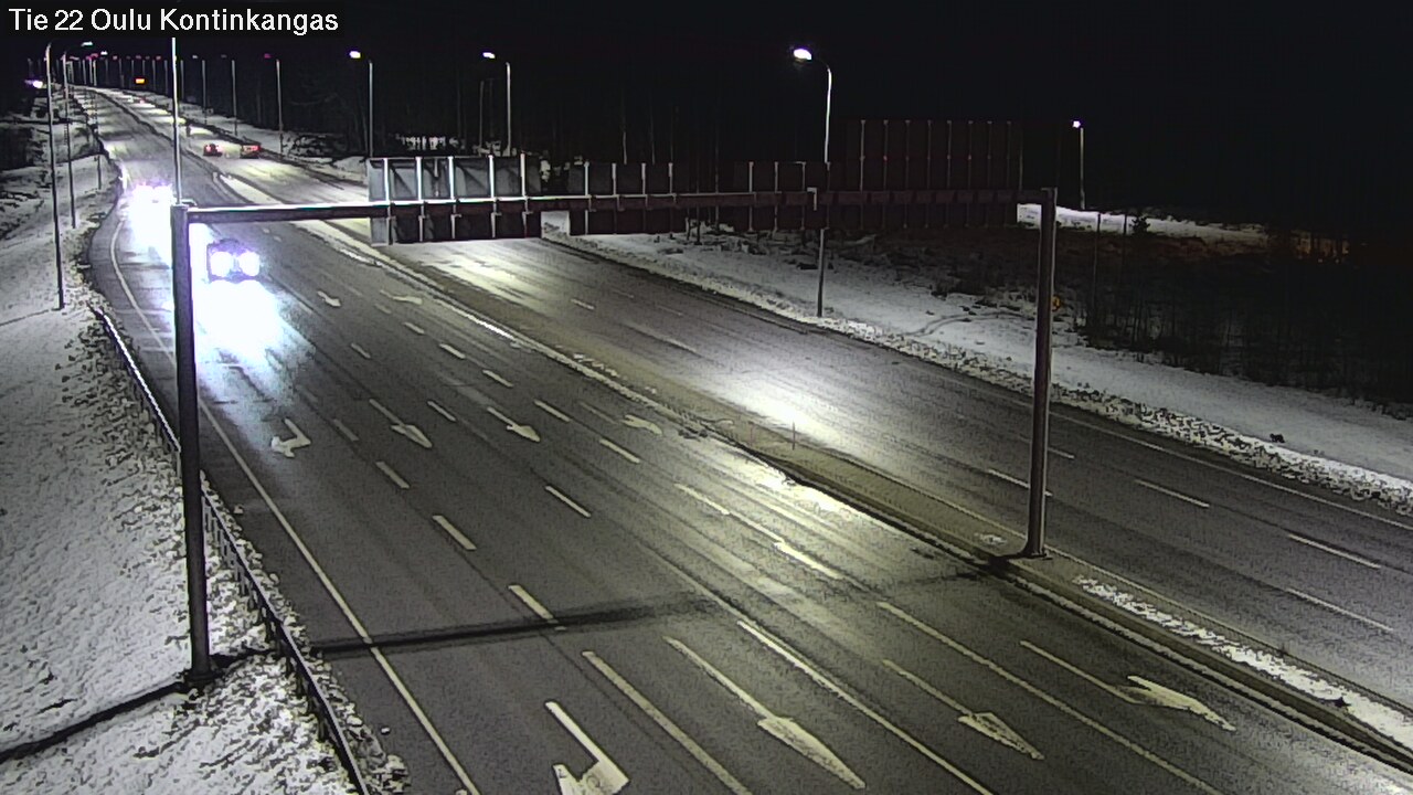 Kelikamerat Kuva Tie 22 Oulu Kaukovainio, Oulu, Pohjois-Pohjanmaa