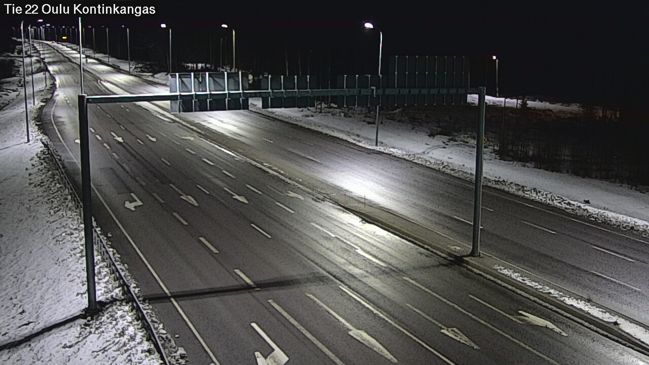 Kelikamerat Kuva Tie 22 Oulu Kaukovainio, Oulu, Pohjois-Pohjanmaa