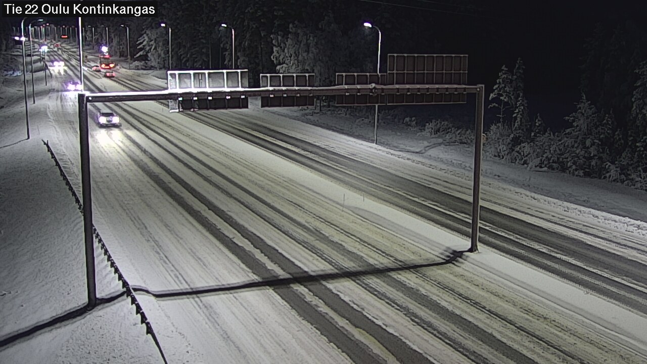 Kelikamerat Kuva Tie 22 Oulu Kaukovainio, Oulu, Pohjois-Pohjanmaa