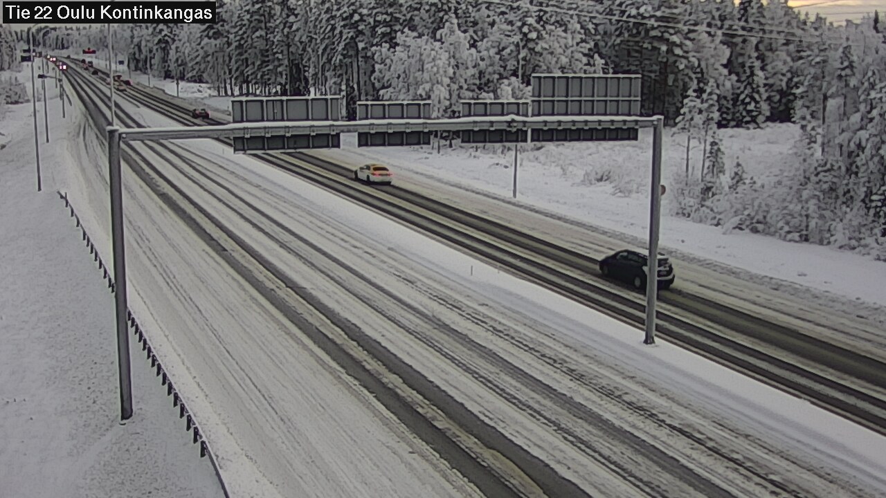 Kelikamerat Kuva Tie 22 Oulu Kaukovainio, Oulu, Pohjois-Pohjanmaa