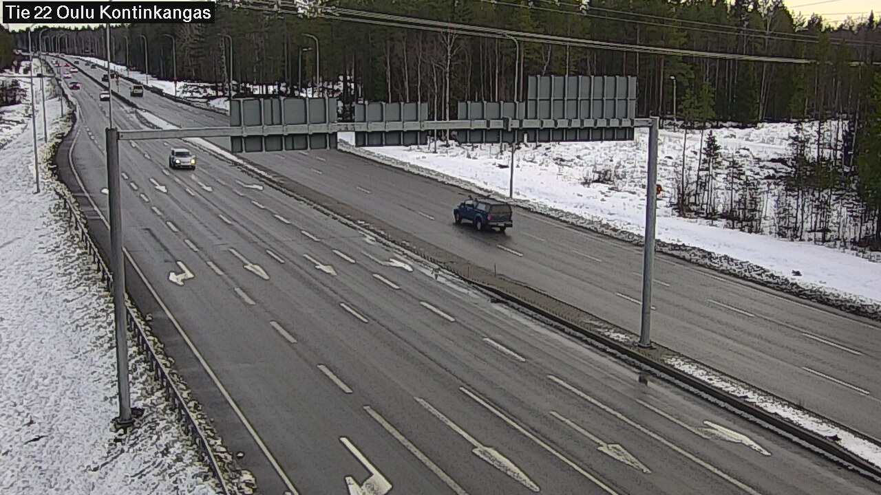 Kelikamerat Kuva Tie 22 Oulu Kaukovainio, Oulu, Pohjois-Pohjanmaa