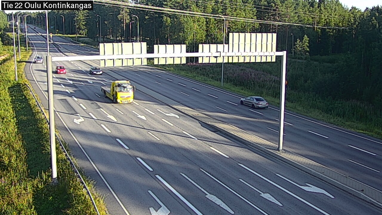 Kelikamerat Kuva Tie 22 Oulu Kaukovainio, Oulu, Pohjois-Pohjanmaa