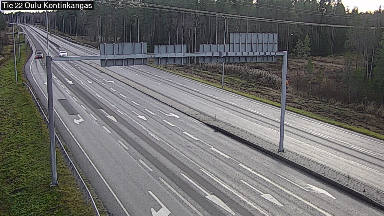 Kelikamerat Kuva Tie 22 Oulu Kaukovainio, Oulu, Pohjois-Pohjanmaa