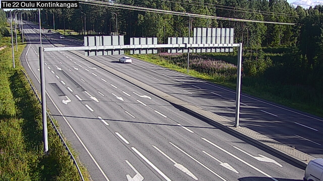 Kelikamerat Kuva Tie 22 Oulu Kaukovainio, Oulu, Pohjois-Pohjanmaa
