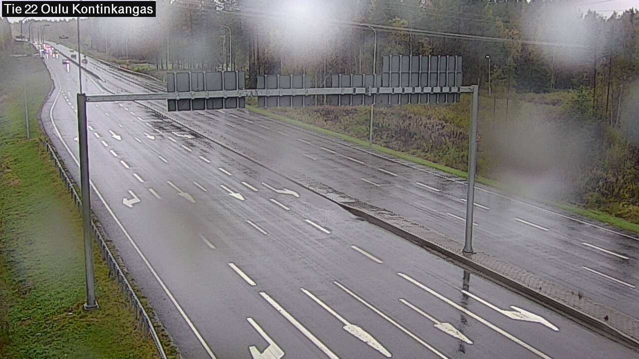 Weather Camera Image Road 22 Oulu Kaukovainio, Oulu, Pohjois-Pohjanmaa