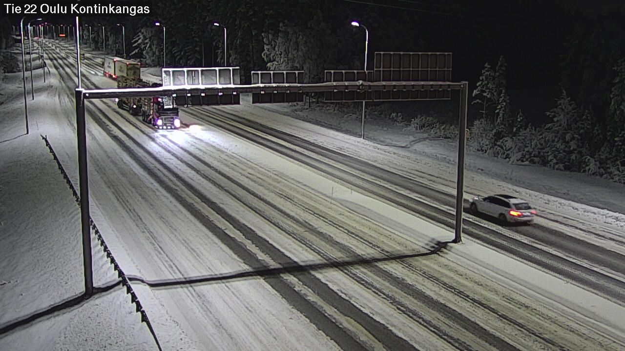 Kelikamerat Kuva Tie 22 Oulu Kaukovainio, Oulu, Pohjois-Pohjanmaa