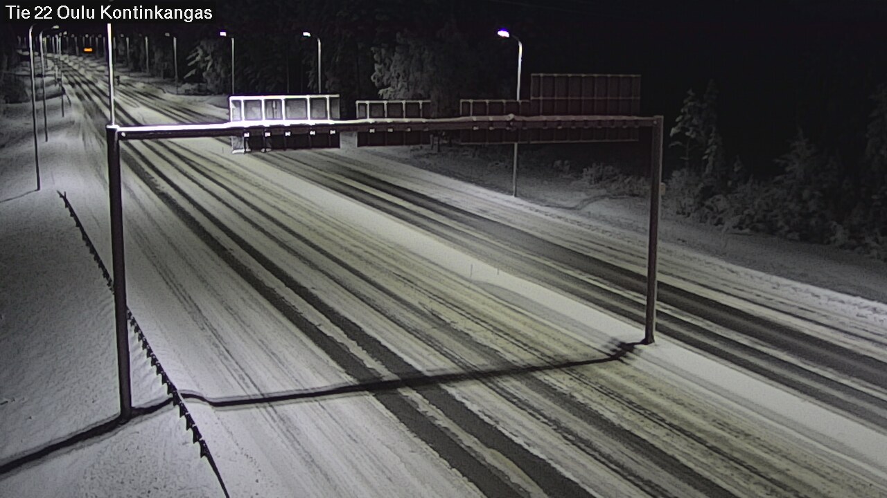 Kelikamerat Kuva Tie 22 Oulu Kaukovainio, Oulu, Pohjois-Pohjanmaa