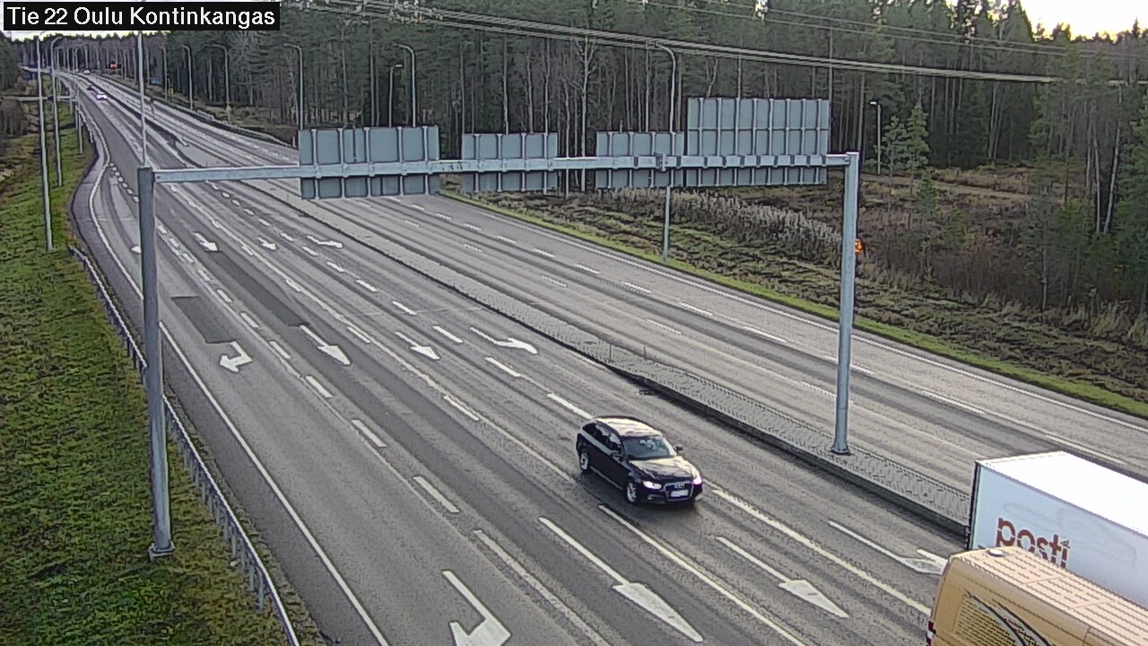 Kelikamerat Kuva Tie 22 Oulu Kaukovainio, Oulu, Pohjois-Pohjanmaa