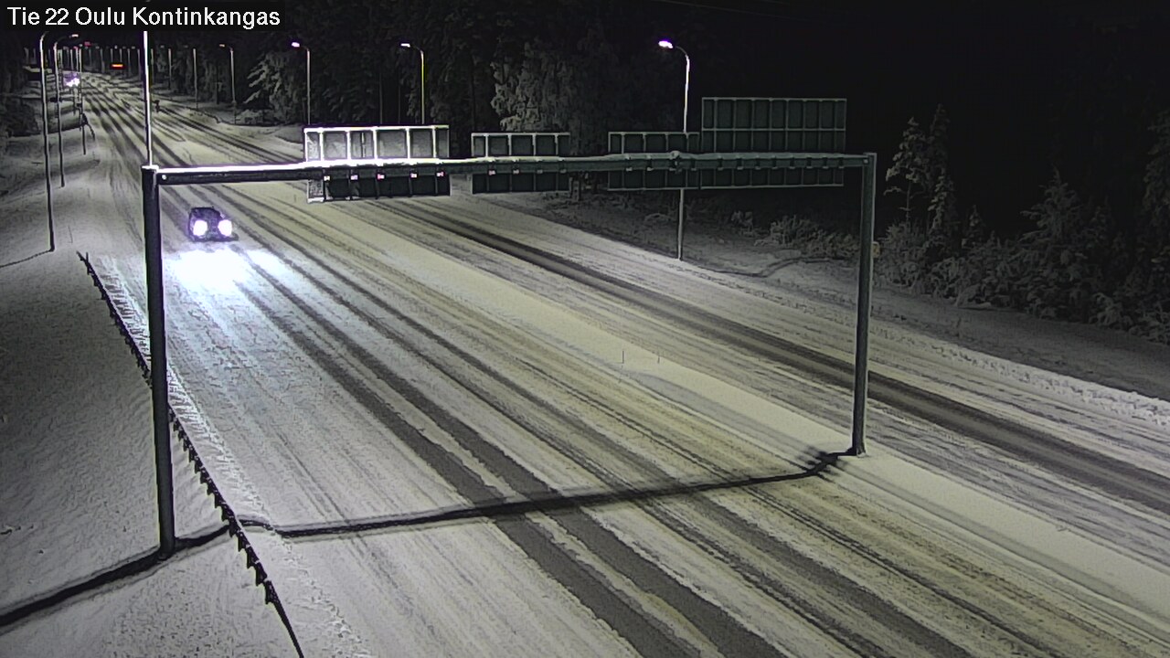 Kelikamerat Kuva Tie 22 Oulu Kaukovainio, Oulu, Pohjois-Pohjanmaa