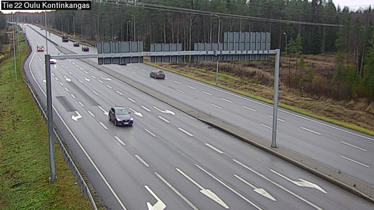 Kelikamerat Kuva Tie 22 Oulu Kaukovainio, Oulu, Pohjois-Pohjanmaa