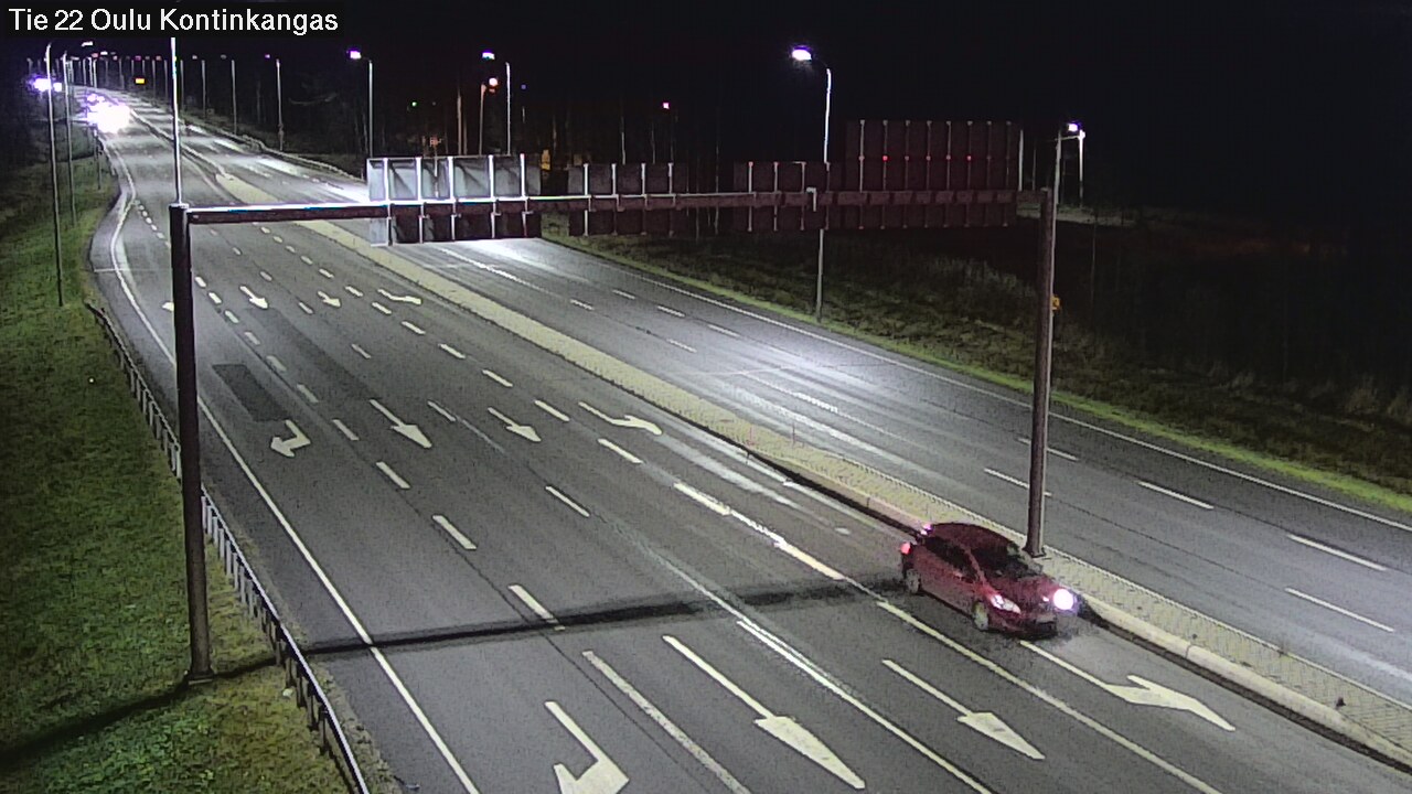 Kelikamerat Kuva Tie 22 Oulu Kaukovainio, Oulu, Pohjois-Pohjanmaa