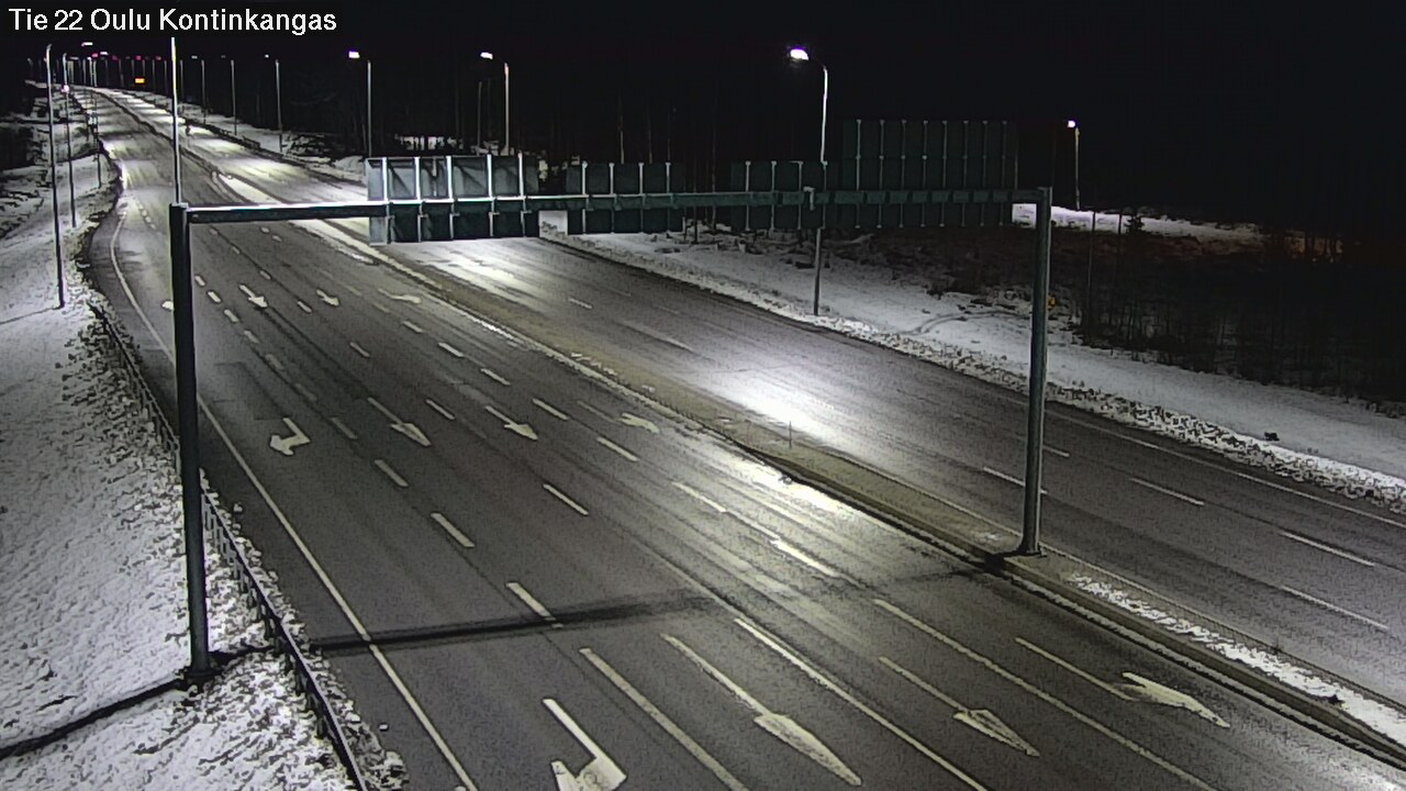 Kelikamerat Kuva Tie 22 Oulu Kaukovainio, Oulu, Pohjois-Pohjanmaa