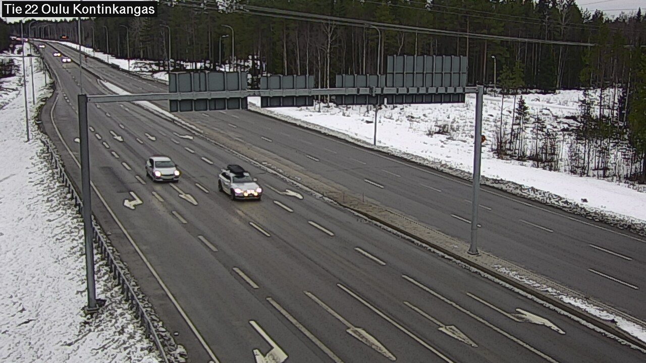 Kelikamerat Kuva Tie 22 Oulu Kaukovainio, Oulu, Pohjois-Pohjanmaa