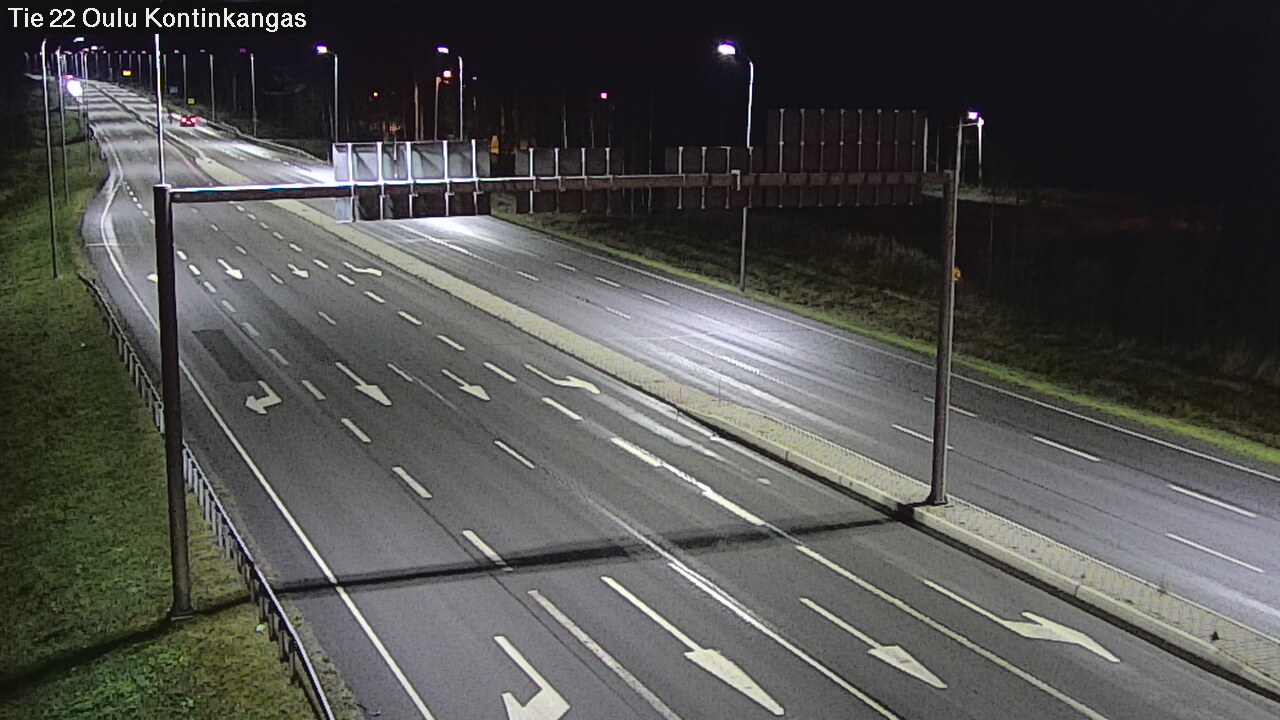 Kelikamerat Kuva Tie 22 Oulu Kaukovainio, Oulu, Pohjois-Pohjanmaa